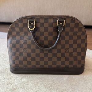 Louis Vuitton Alma Damier Ebene